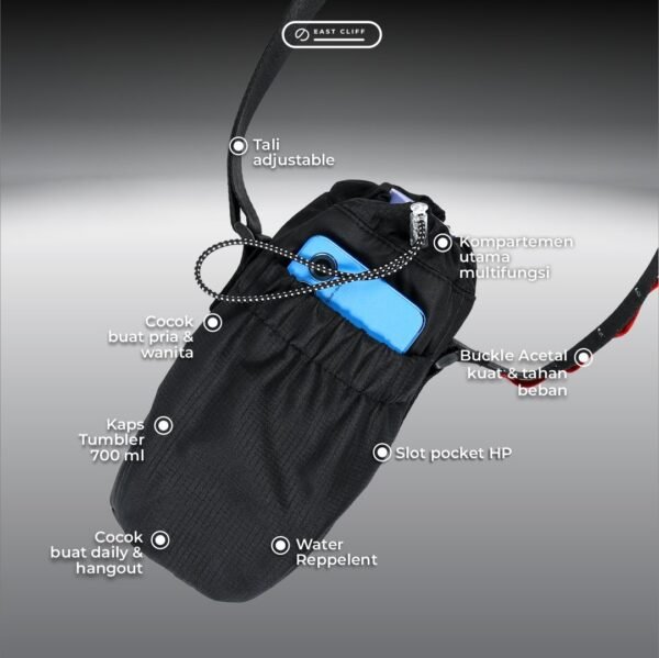 East Cliff Clay Tumbler Bag