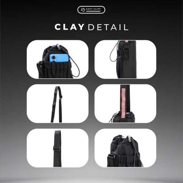 East Cliff Clay Tumbler Bag