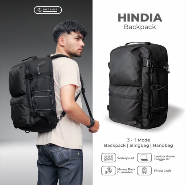 East Cliff Hindia 3-in-1 Travel Backpack